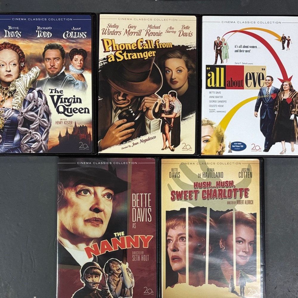 Bette Davis Collection DVD Set GUC